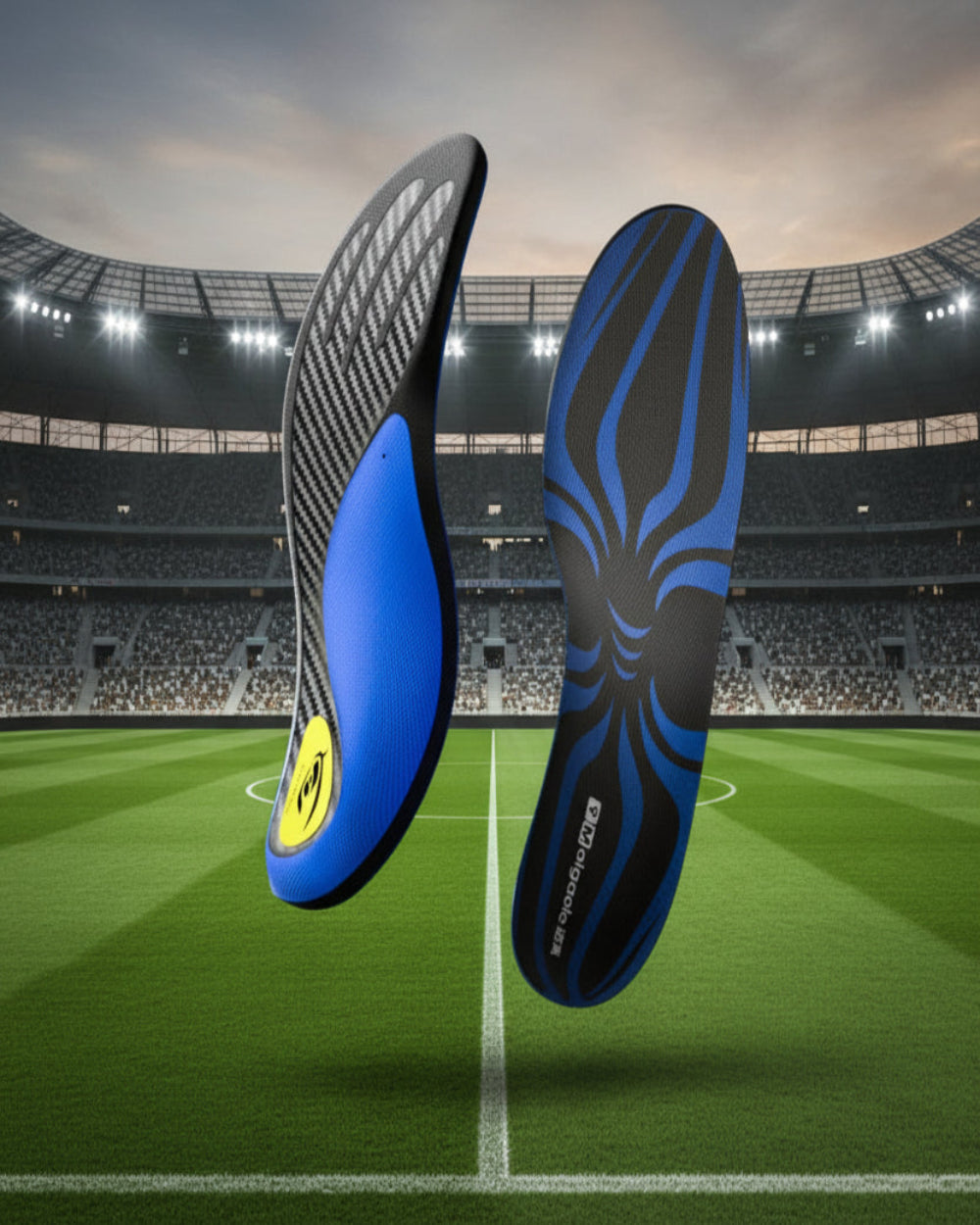 DRAKO STORM — Carbon Plate Insoles for Football & Rugby